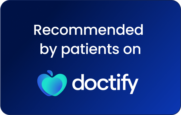 Recommended By Patients On Doctify Dark