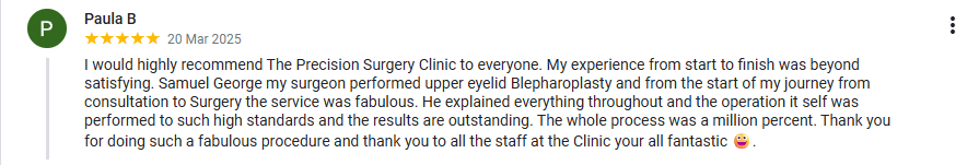 Blepahroplasty Review 4